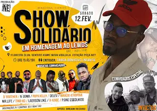 Nacional Eventos organiza Show Solidário em homenagem a Lewds