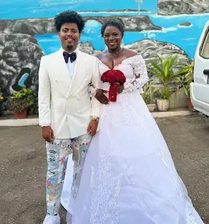 Leandro Moikano e Aldina Jandira estão oficialmente casados