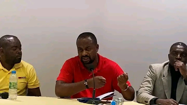 Nelito Ekuikui diz que marcha da JMPLA foi liderada pelos jovens de igrejas ilegais com a promessa de serem legalizadas