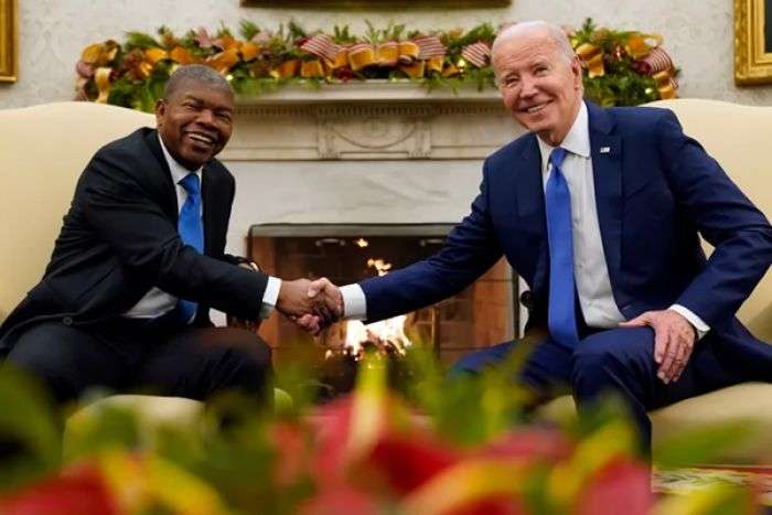 Encontro entre Joe Biden e João Lourenço