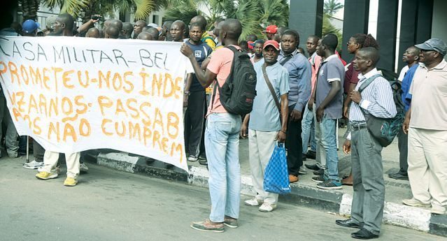 Os ex-trabalhadores da Brigada Especial