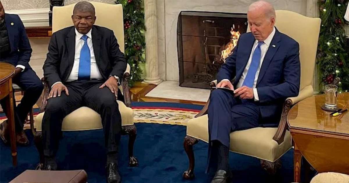 Joe Biden e João Lourenço