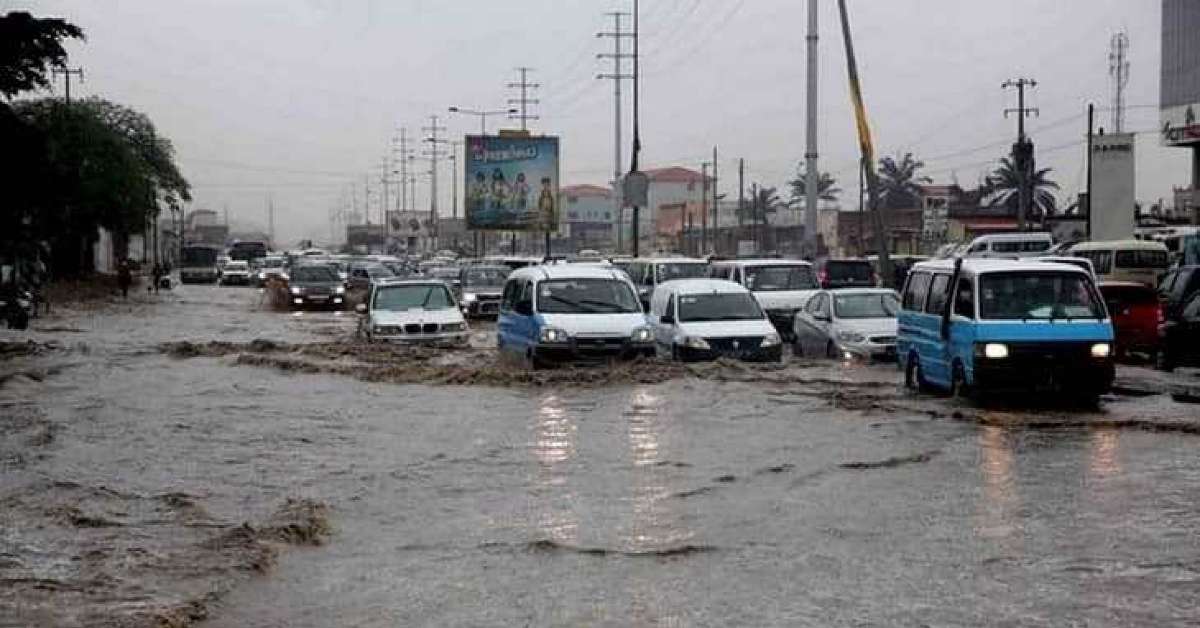 Luanda inundada