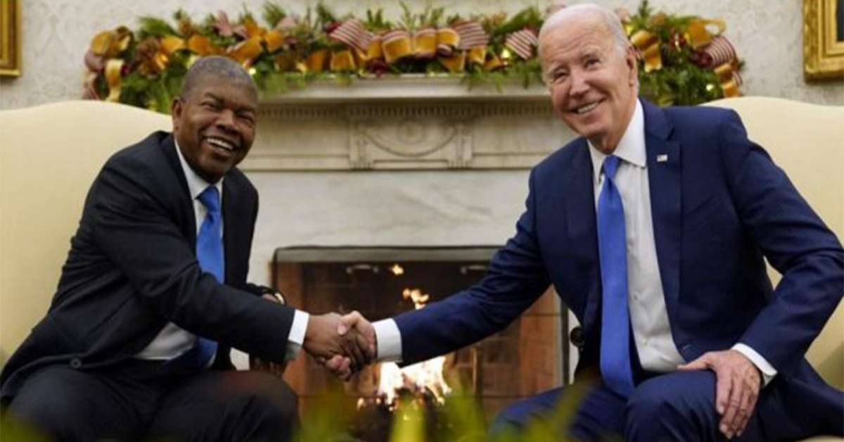 Joe Biden e João Lourenço