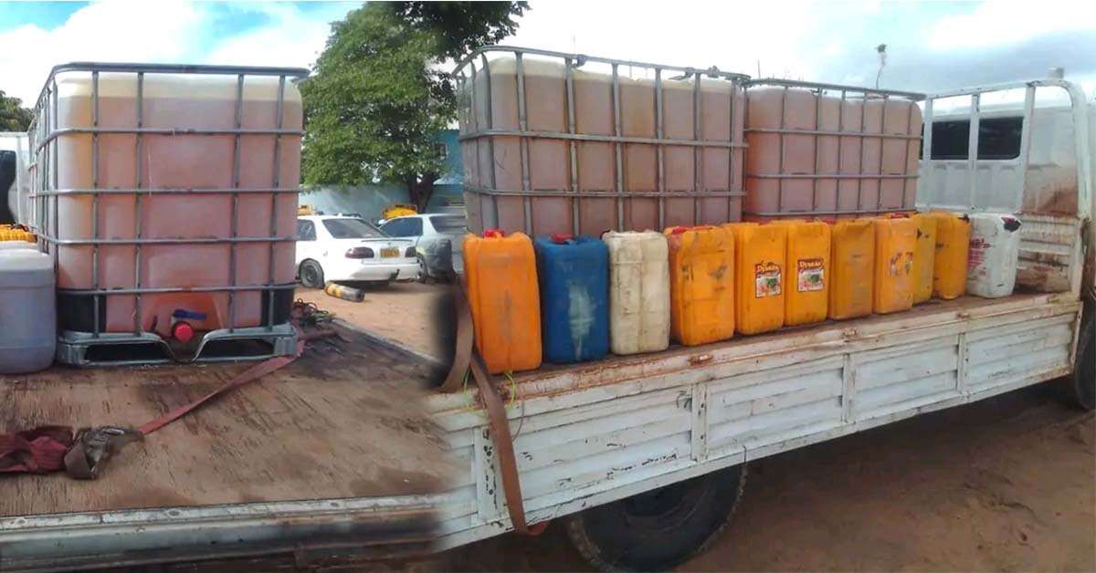 Mais de 4.500 litros de combustível