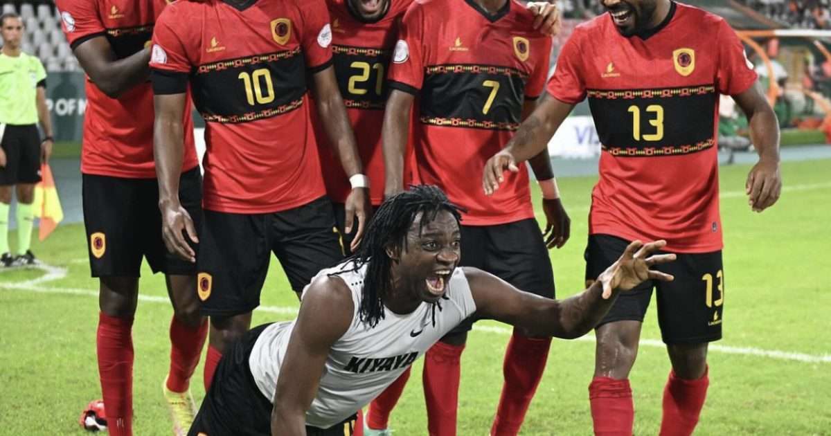 CAN: Angola vence Burkina Faso e garante liderança do grupo D