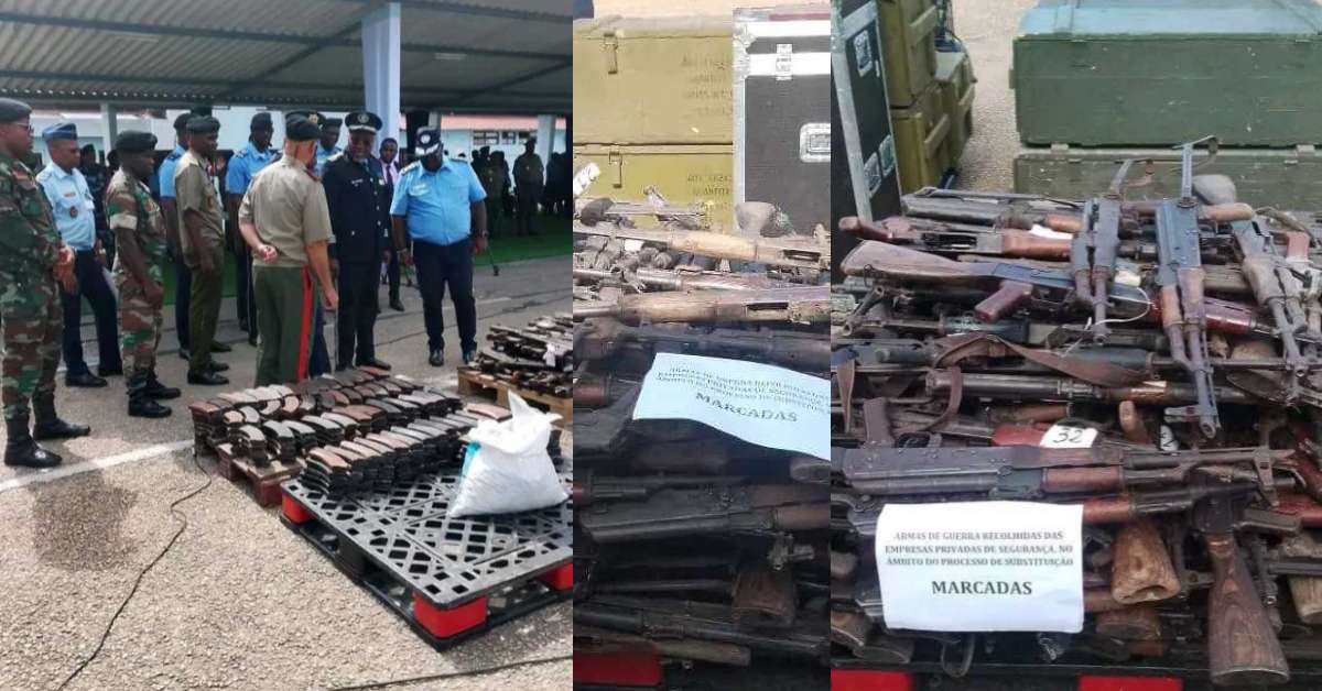 Empresas de segurança resistem à entrega de armas de guerra na sua posse