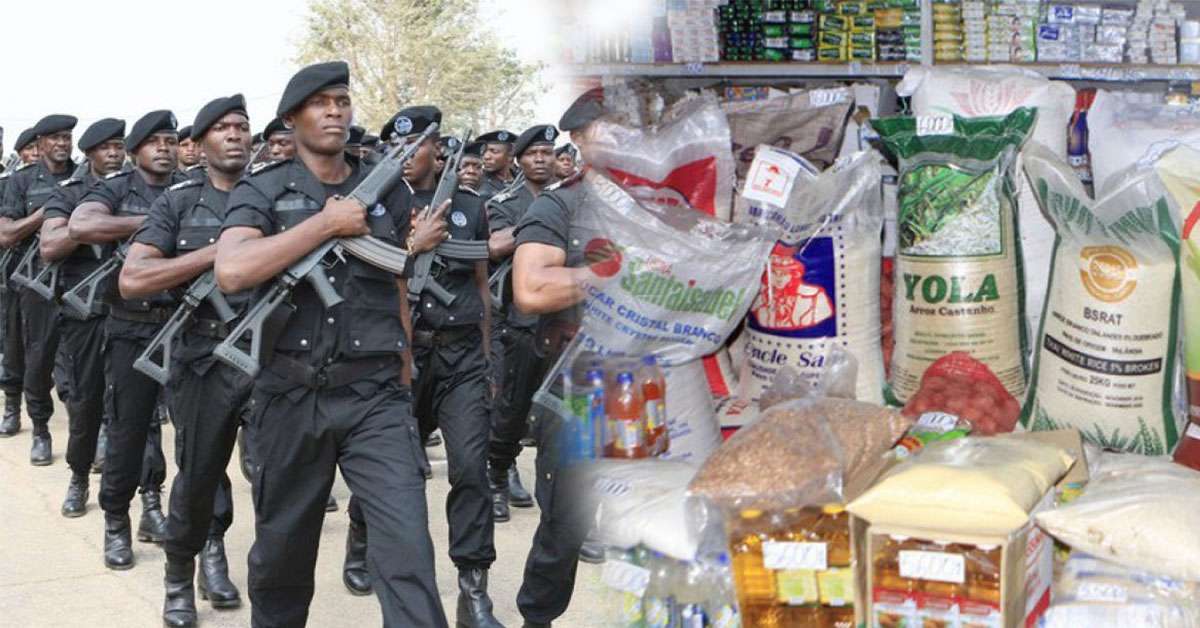 Viana: Polícia faz vários disparos para dispersar a população em meio à disputa por sacos de arroz