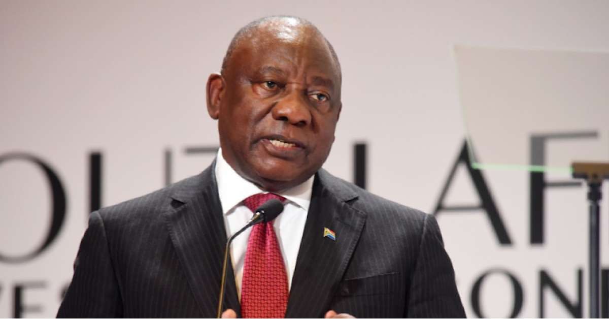 Cyril Ramaphosa Presidente da África do Sul