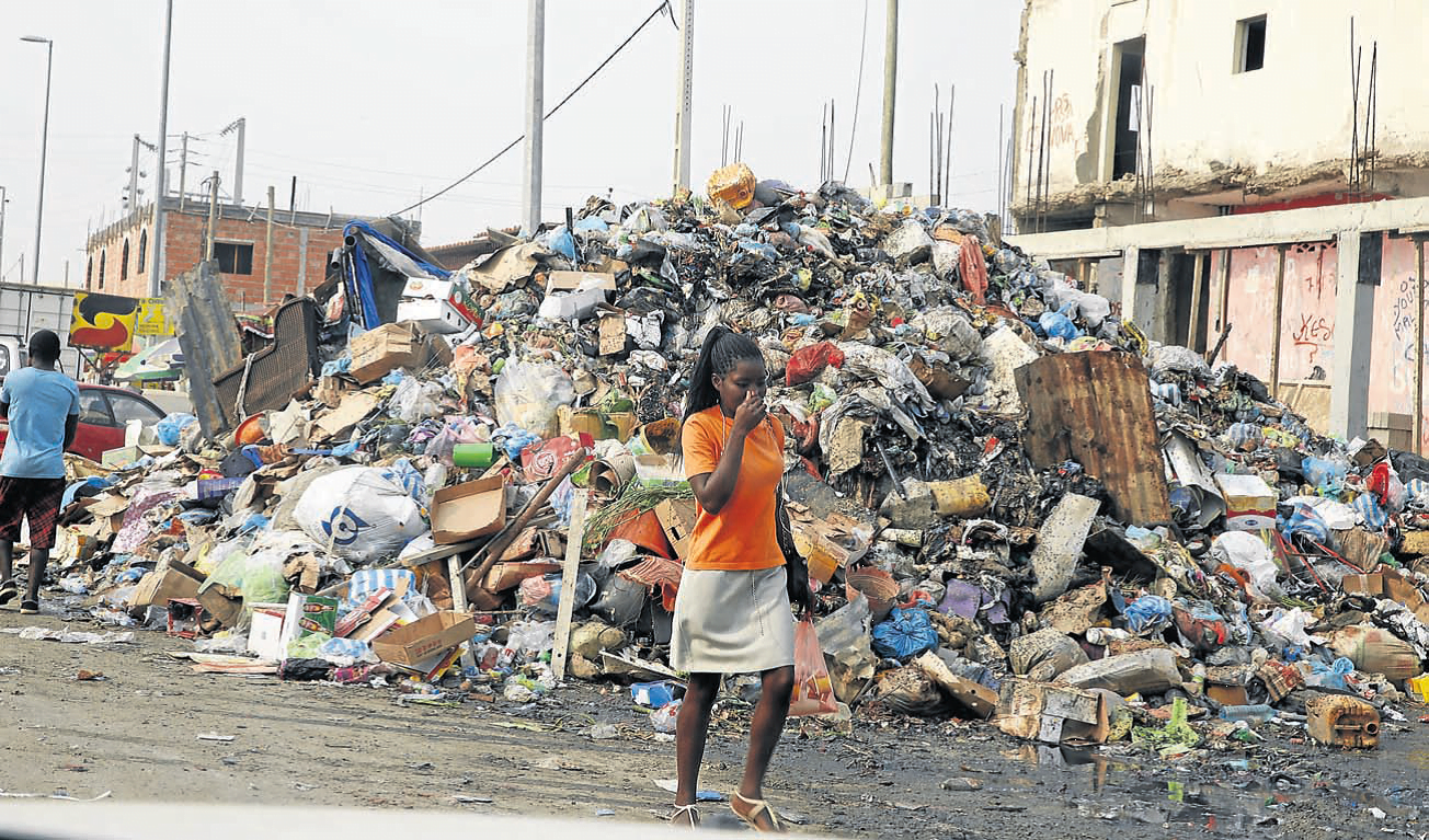 Angola produz diariamente acima de 19 mil toneladas de lixo