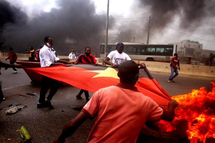 Má governação e insegurança nacional levanta protestos em Angola