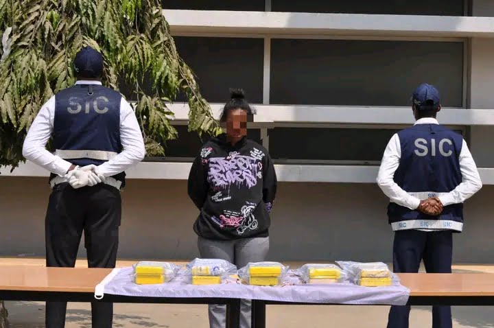 Detida cidadã sul-africana em por tráfico de drogas