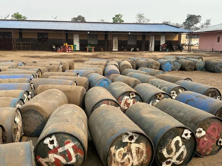 SIC apreende 31.250 litros de gasolina em operação de combate ao contrabando na Lunda-Norte