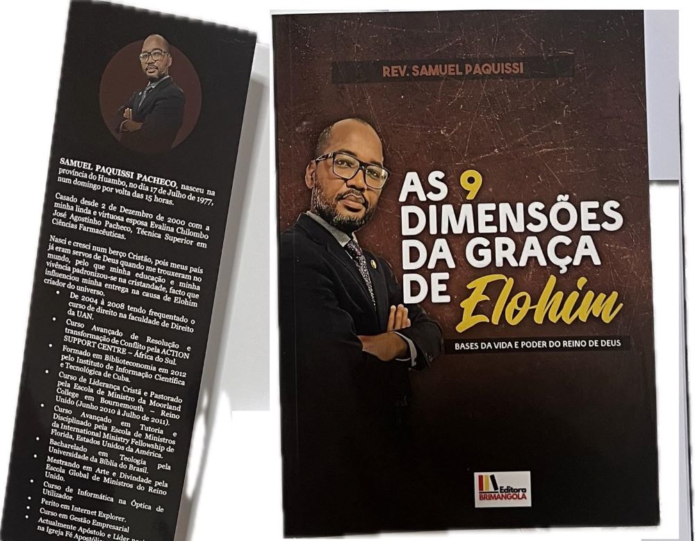 Líder da Igreja Fé Apostólica lança "As 9 Dimensões da Graça de Eloluim"