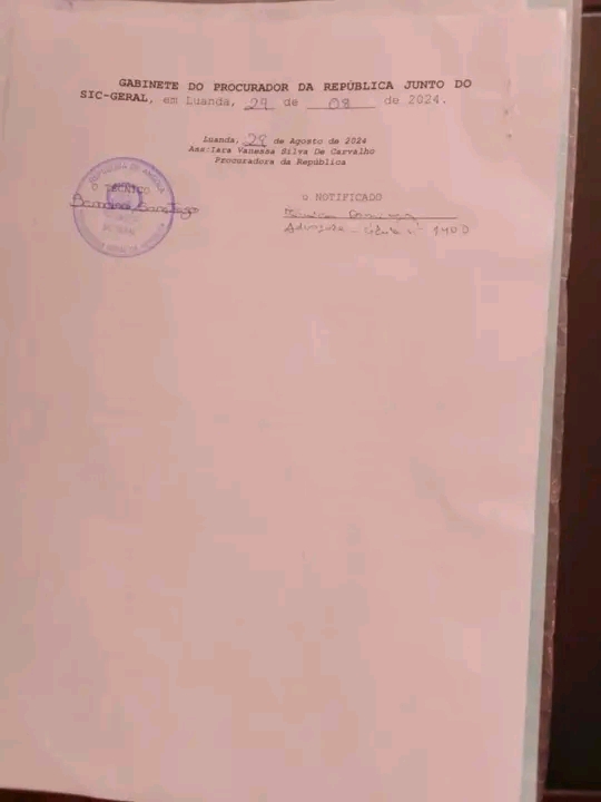Activista Dito Dalí constituído arguido - João Lourenço 2 Activista Dito Dalí constituído arguido