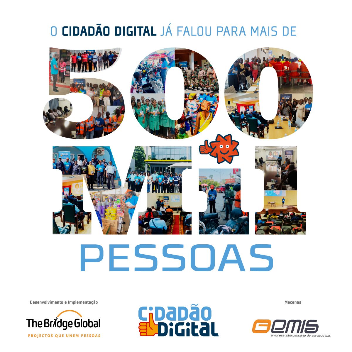 Mais de 500. 000 Pessoas sensibilizadas em Luanda e Benguela sobre a utilização segura dos meios digitais de pagamento