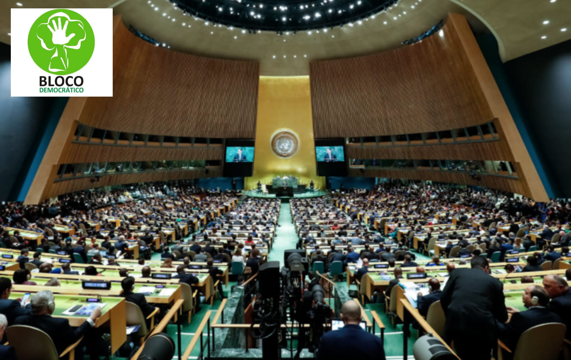 79 Anos da ONU: Bloco Democrático exige mudanças para garantir dignidade humana