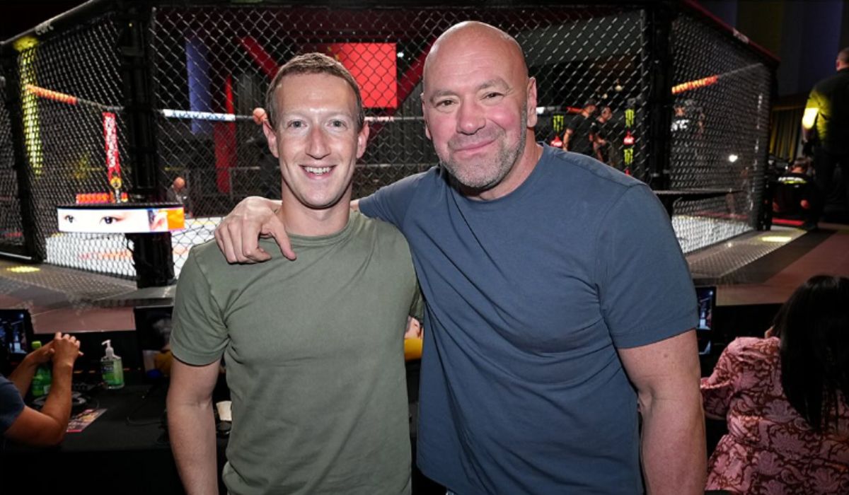 Mark Zuckerberg anuncia Dana White como novo diretor da Meta