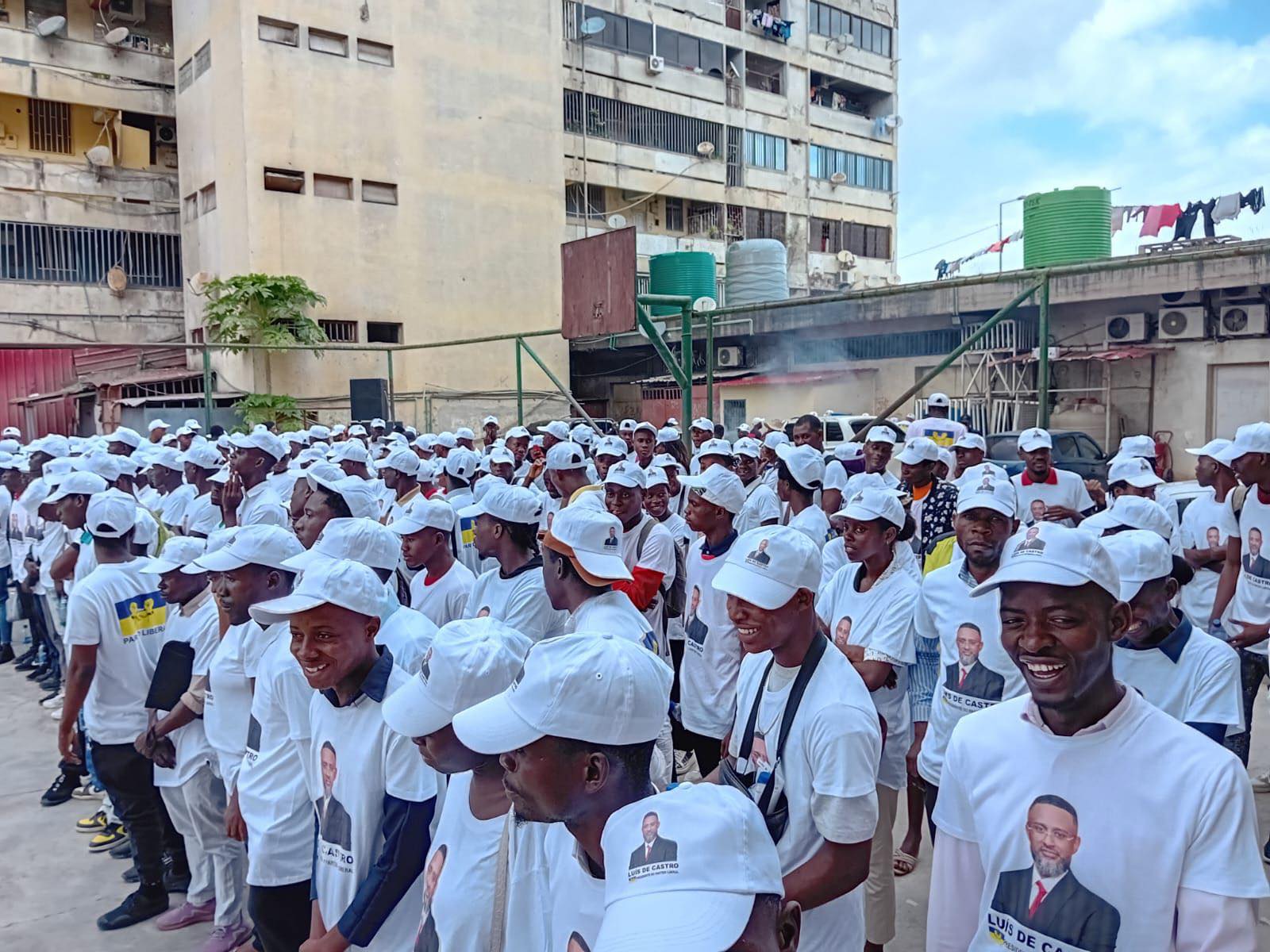 Partido Liberal mobiliza juventude no bairro do São Paulo em Luanda