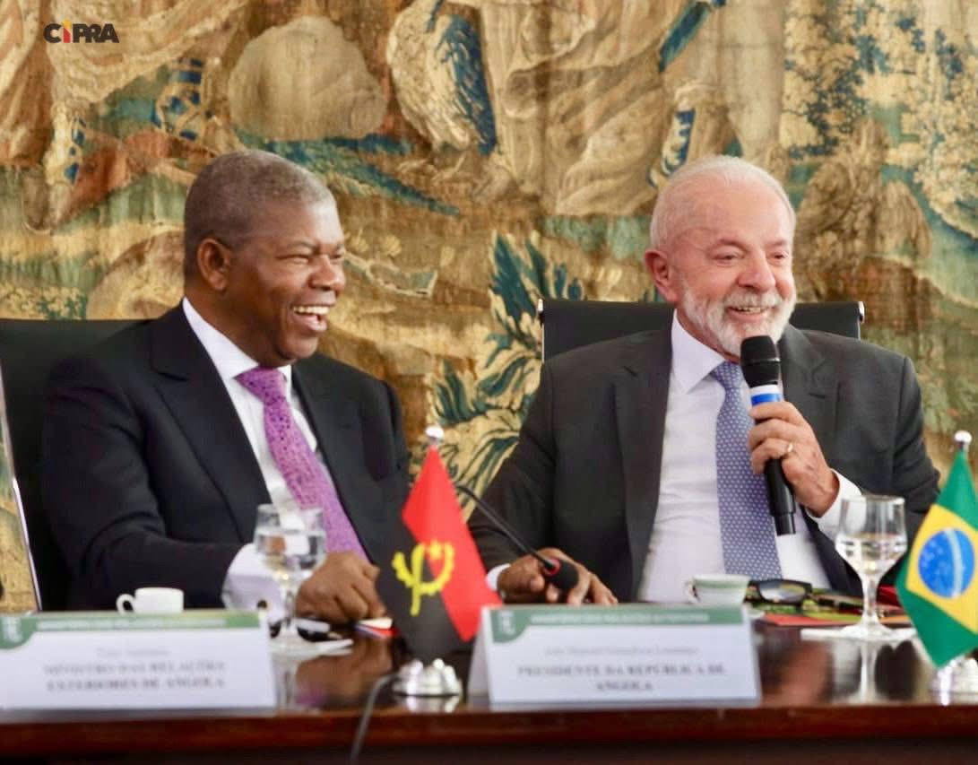 João Lourenço destaca relançamento da parceria estratégica entre Angola e Brasil