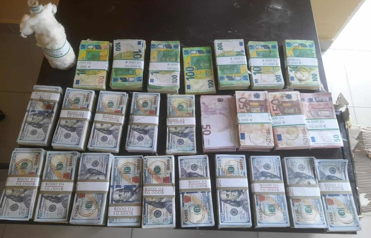 Luanda: Detido burlador congolês com vários milhares de dólares e euros falsos