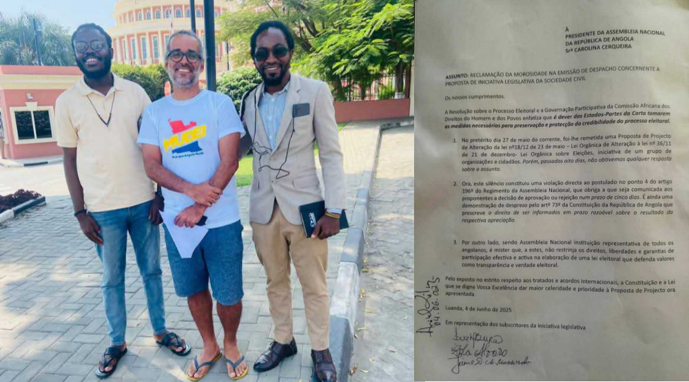 Sociedade civil exige resposta da Assembleia Nacional sobre proposta de Lei Eleitoral