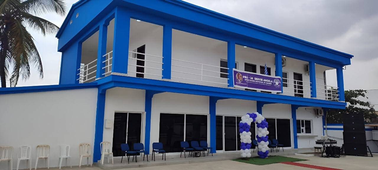 Sede do PRA-JA em Catabola alvo de encerramento pelas autoridades municipais, segundo comunicado do partido.
