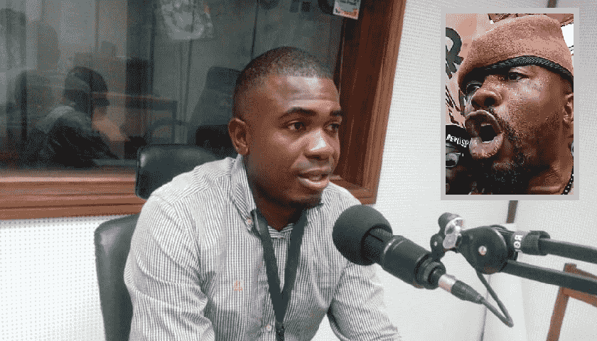O activista Osvaldo Kaholo denuncia condições degradantes e maus-tratos no Estabelecimento Penitenciário de Calomboloca.