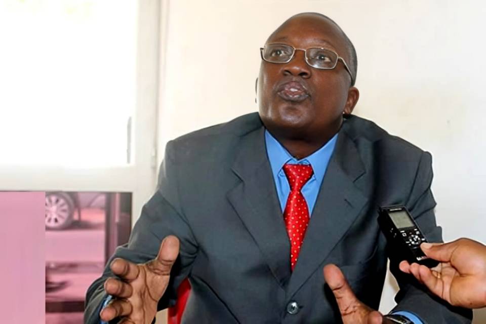Zecamutchima, presidente do MPPLT, durante a visita de trabalho à Lunda Sul, onde defendeu a autonomia da Lunda Tchokwe como via para o desenvolvimento da região.