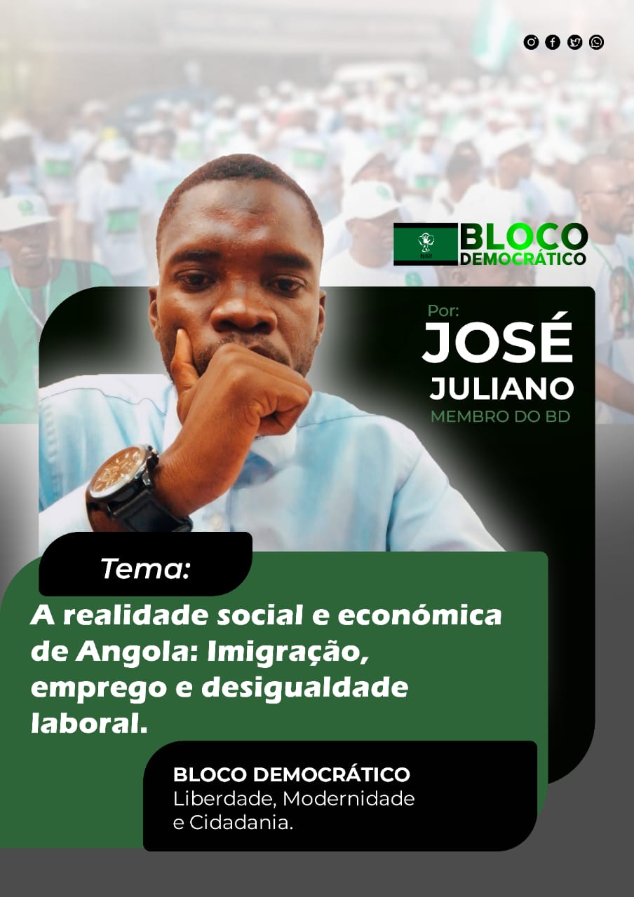 José Juliano apela a políticas laborais equilibradas e ao reforço da valorização do trabalhador angolano.