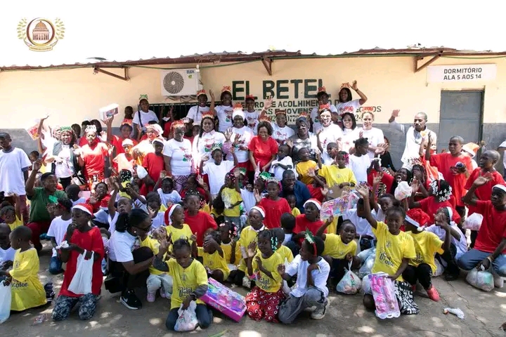 GMP promove Natal solidário com crianças do Centro Infantil El Betel no Icolo e Bengo