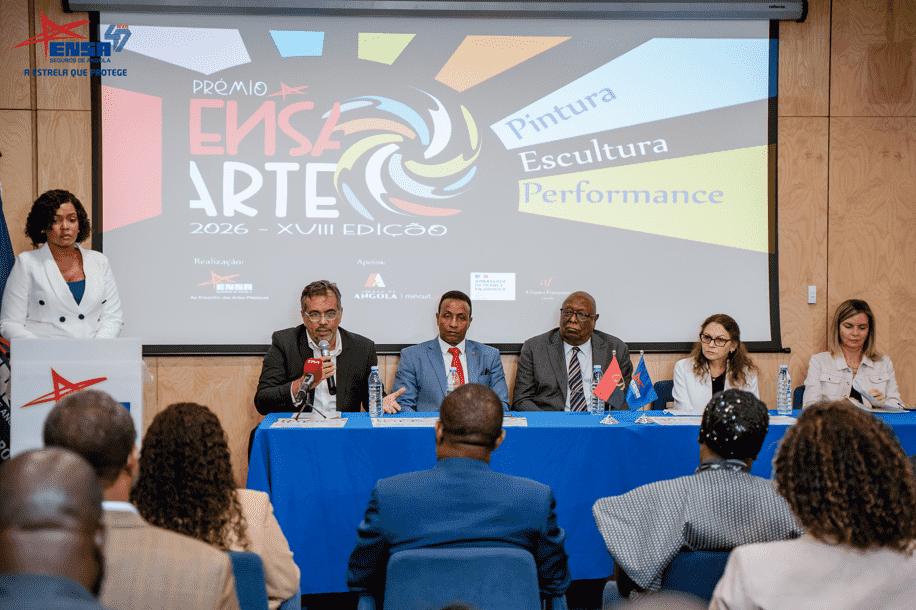 Lançamento oficial da XVIII Edição do Prémio ENSA-ARTE 2026 em Luanda.