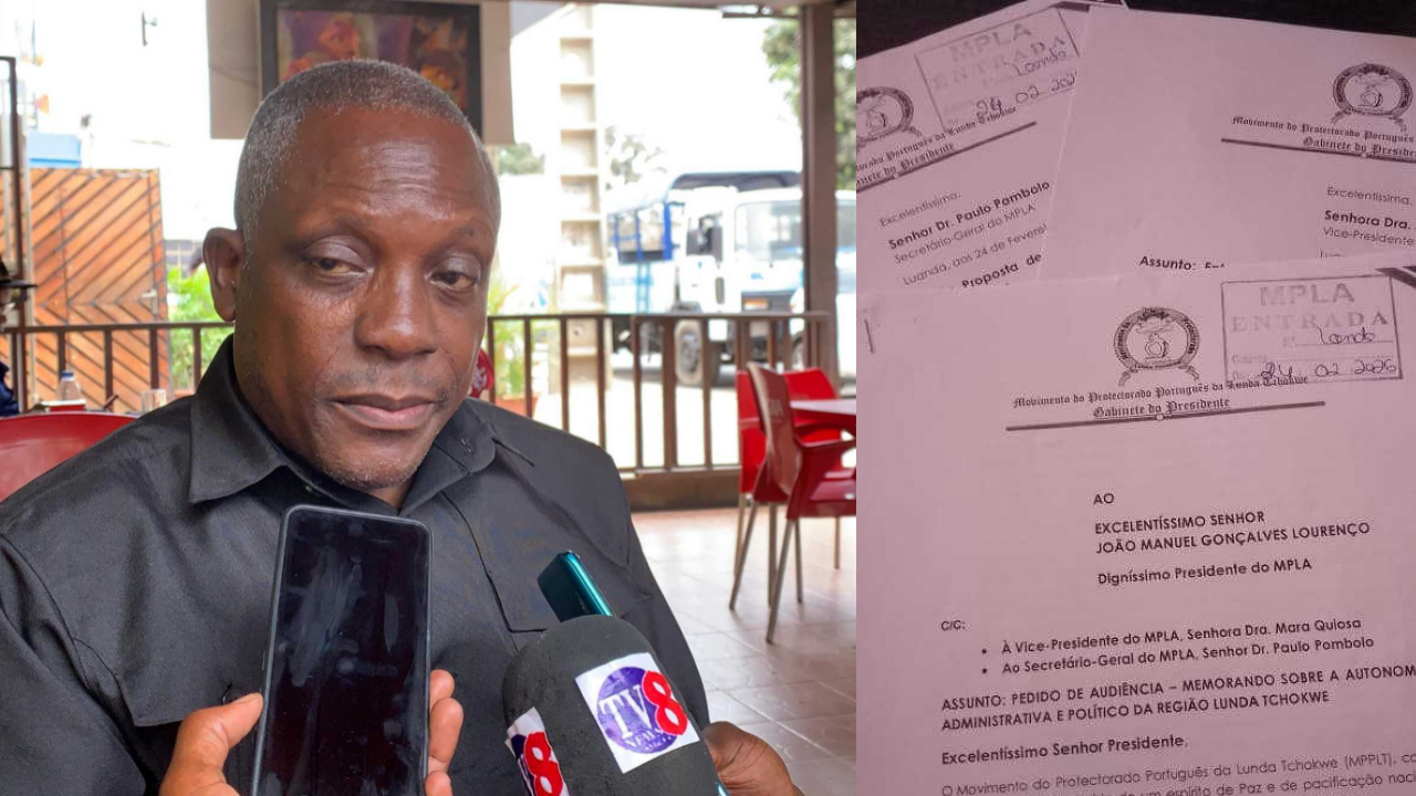 MPPLT submete proposta de autonomia da Lunda Tchokwe ao MPLA e desafia abertura ao diálogo do Presidente João Lourenço