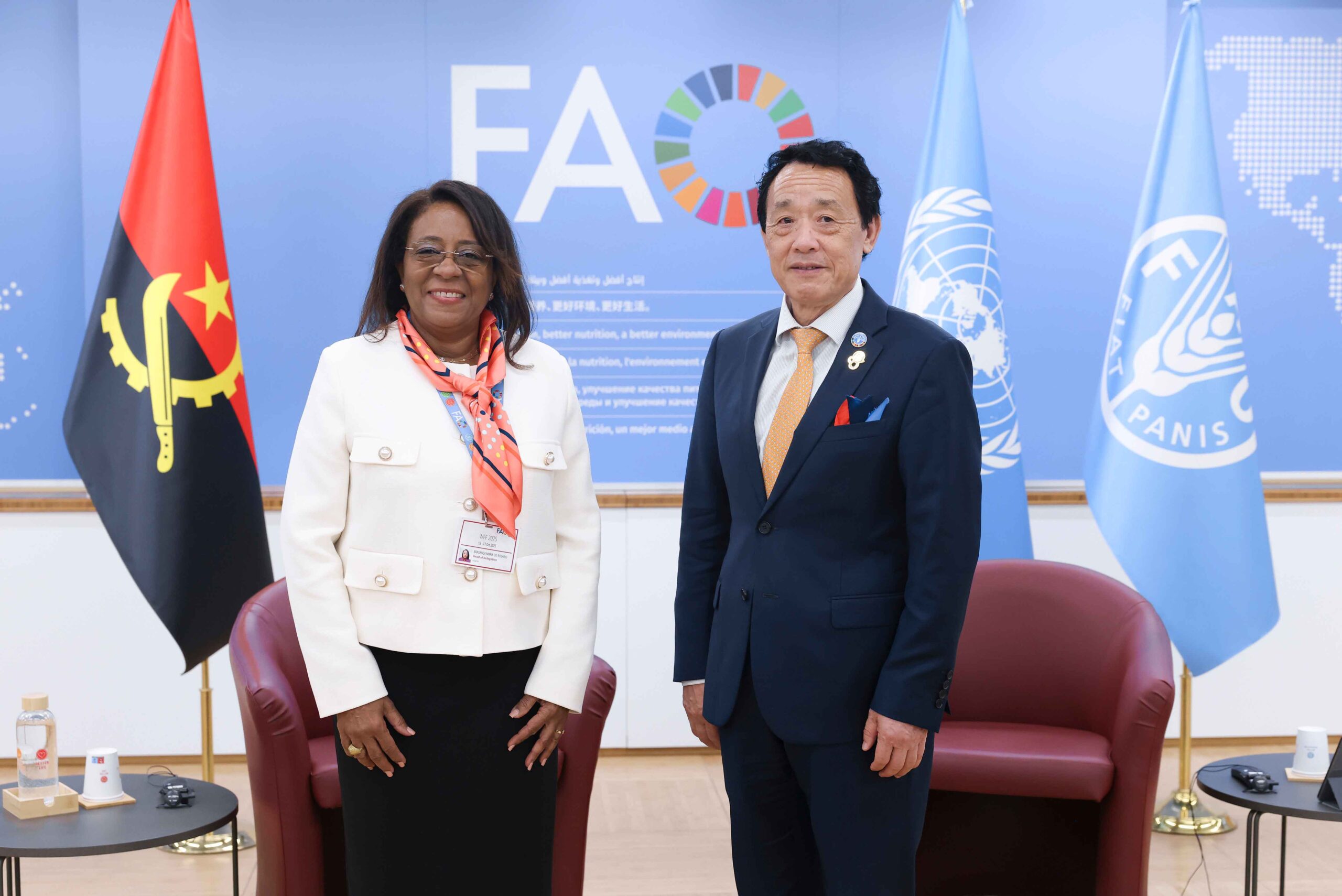 Angola destaca investimentos agrícolas no Fórum Mundial da Alimentação