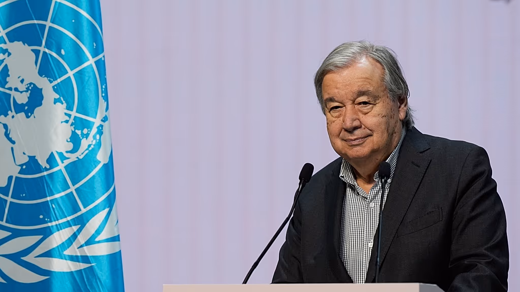 ONU corre risco de "colapso financeiro", alerta o secretário-geral António Guterres