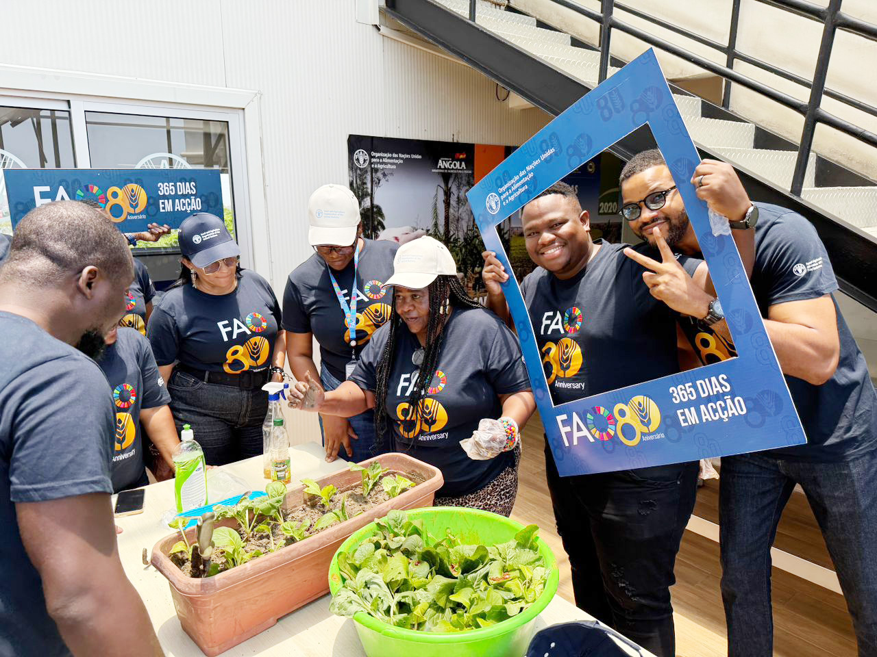 FAO Angola Assinala Dia Mundial da Alimentação com Plantio de Sementes
