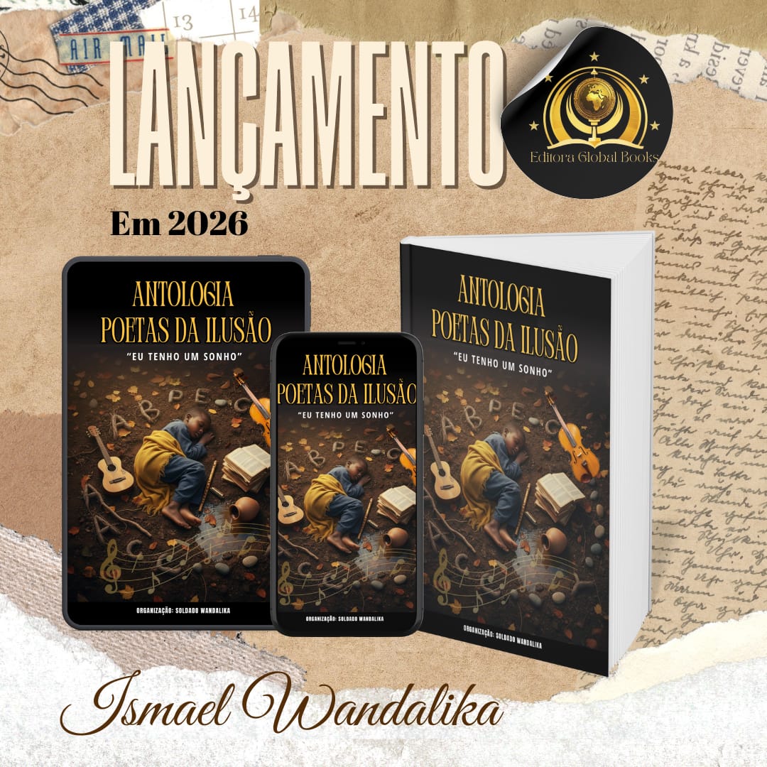 Ismael Wandalika lança antologia internacional “Poetas da Ilusão” em Angola