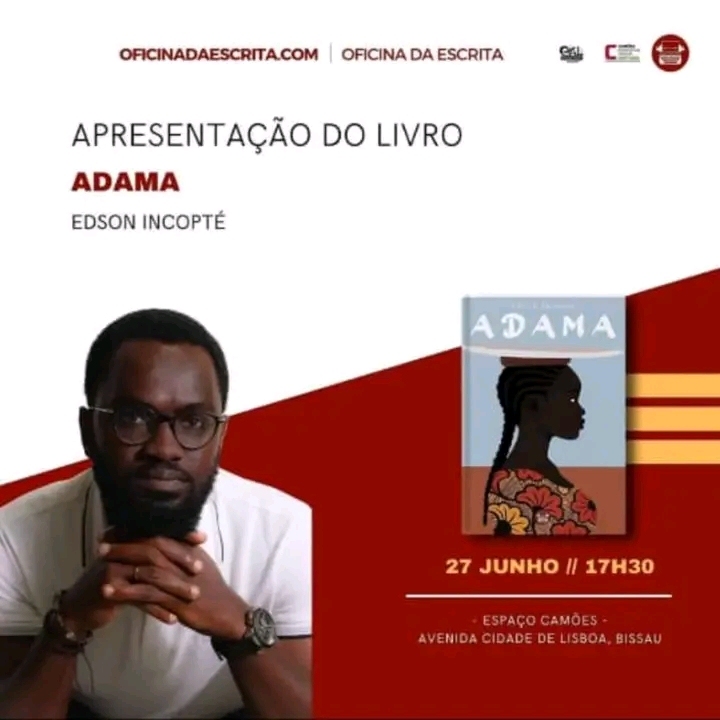 Escritor guineense Edson Incopté lança obra "Adama" inspirada na guerra de 7 de Junho