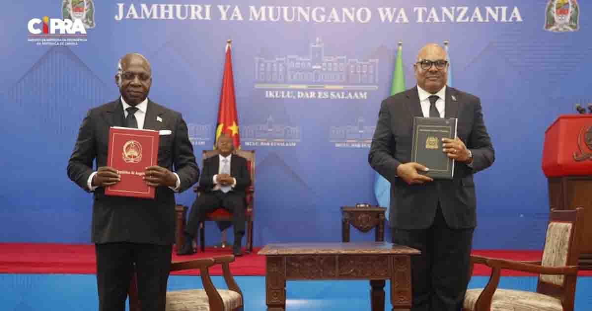 Angola e Tanzânia assinam acordos de cooperação em quatro áreas