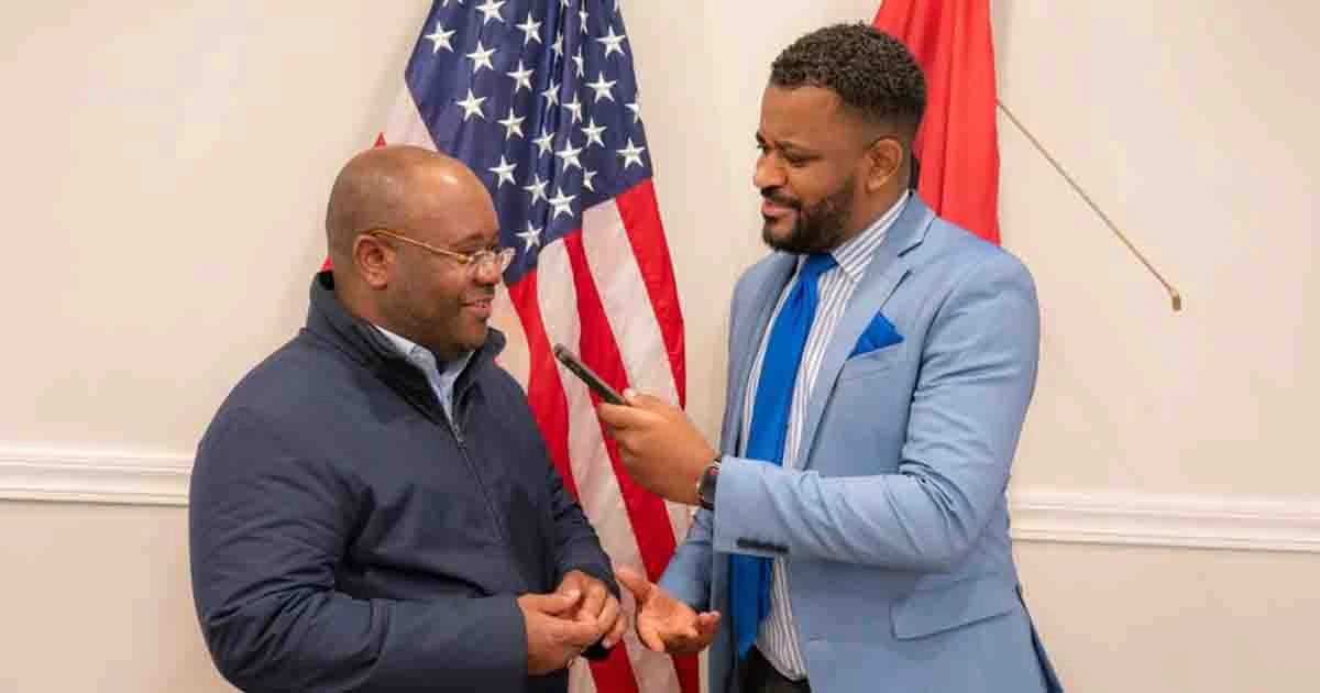 Agostinho Van-Dúnem, embaixador de Angola nos Estados Unidos, em entrevista à Rádio Correio da Kianda.