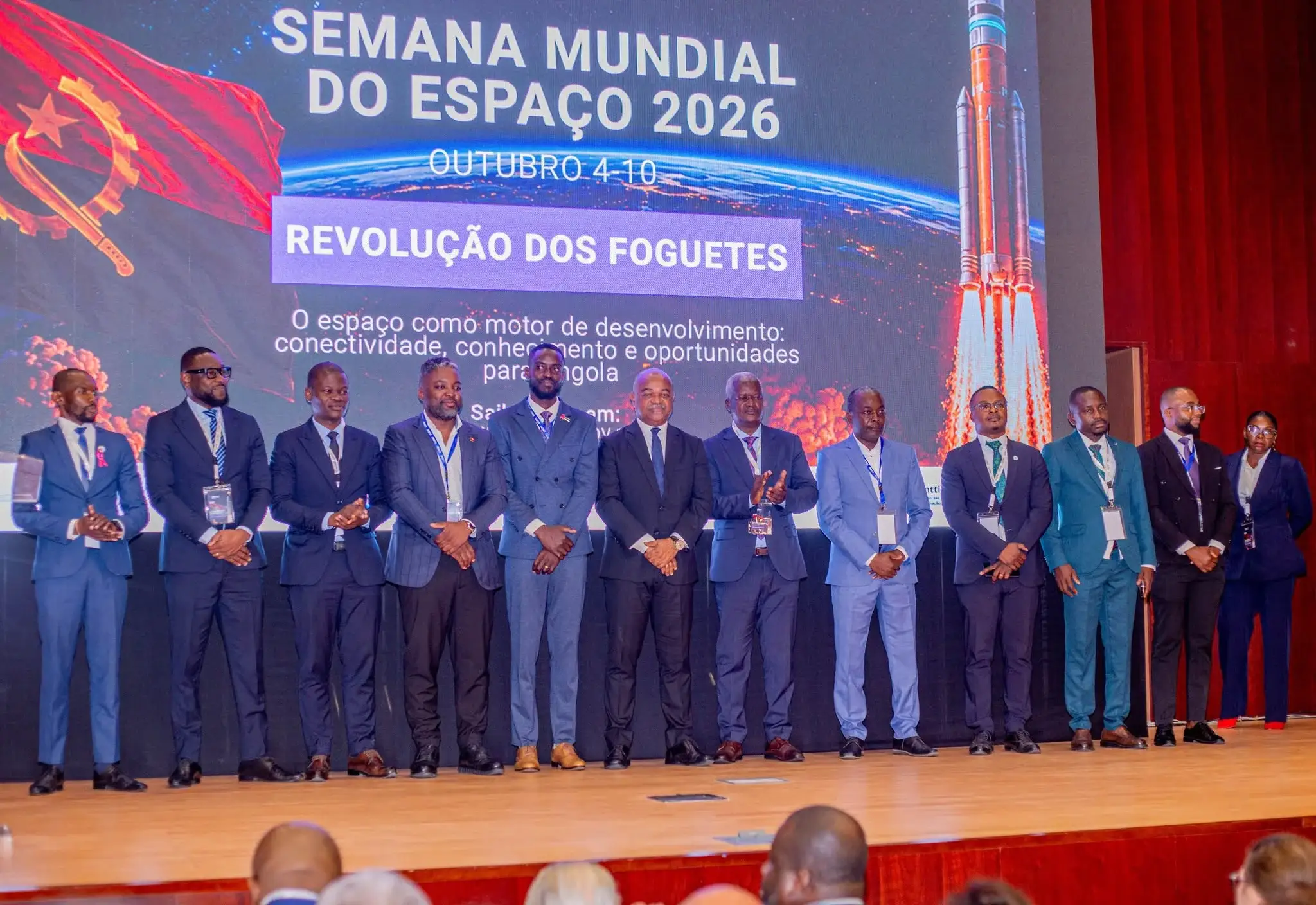 MINTTICS homenageia profissionais que expandem conectividade do Conecta Angola através do ANGOSAT-2
