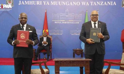 Angola e Tanzânia assinam acordos de cooperação em quatro áreas