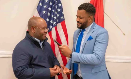 Agostinho Van-Dúnem, embaixador de Angola nos Estados Unidos, em entrevista à Rádio Correio da Kianda.